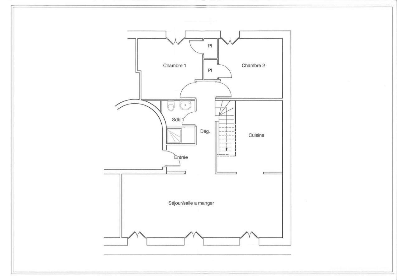 Duplex 120M2 Central Comedie Corum Climatisation Parking Montpellier Bagian luar foto